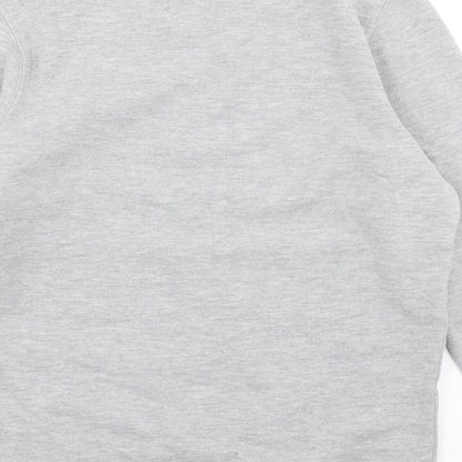 River Island Boys Grey   Pullover Sweatshirt Size 9-10 Years