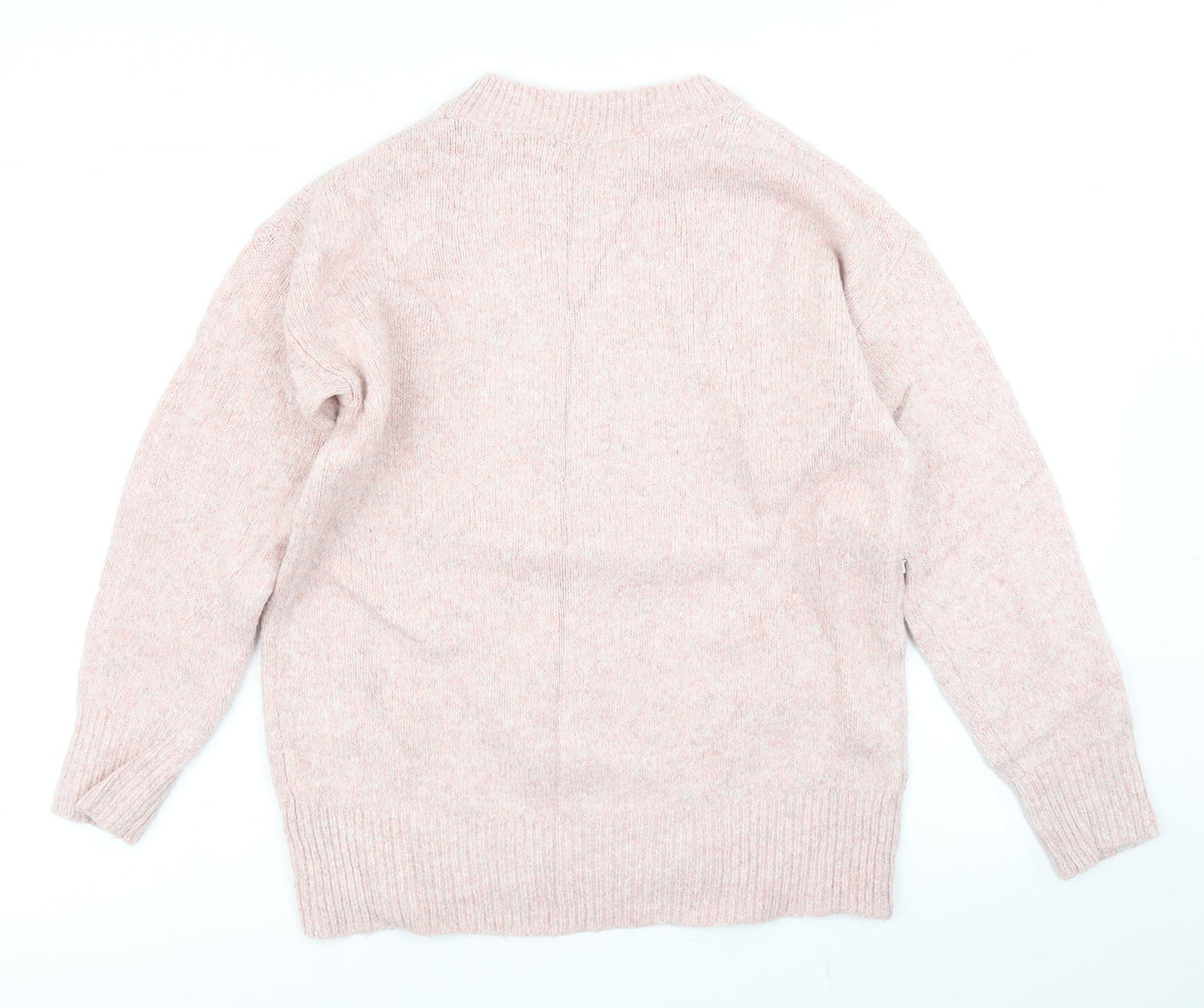 George Womens Pink  Knit Pullover Jumper Size S