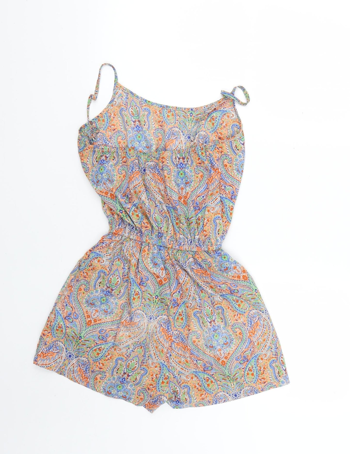 Atmosphere Womens Multicoloured Geometric  Playsuit One-Piece Size 6