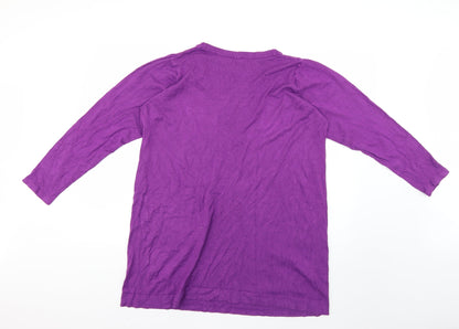 BHS Womens Purple   Pullover Jumper Size 20