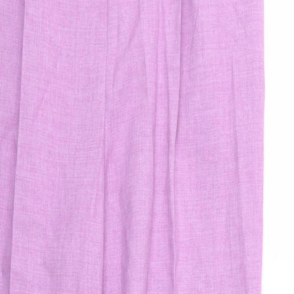 Womens UK Size 14 Marks and Spencer Regular Fit  Purple Trousers