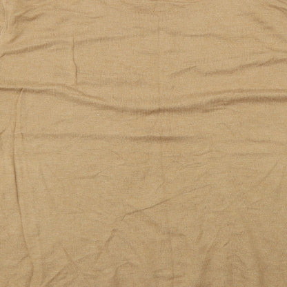 Womens UK Size 16 NEXT Brown Pullover Jumper