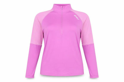 Front view of zxu women’s purple jacket, size L