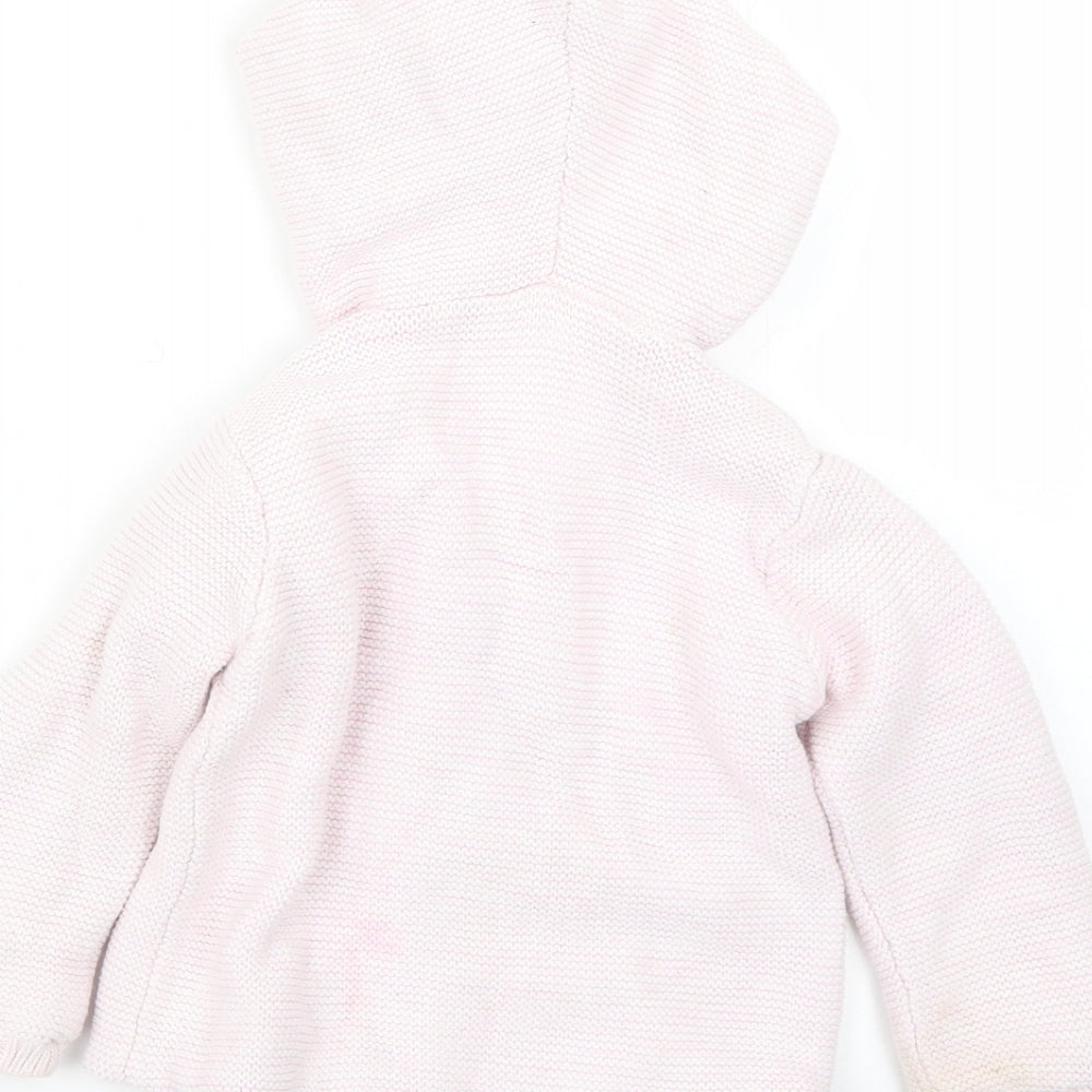 Matalan Baby Pink   Overcoat Coat Size 12-18 Months