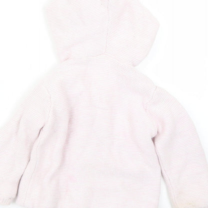 Matalan Baby Pink   Overcoat Coat Size 12-18 Months