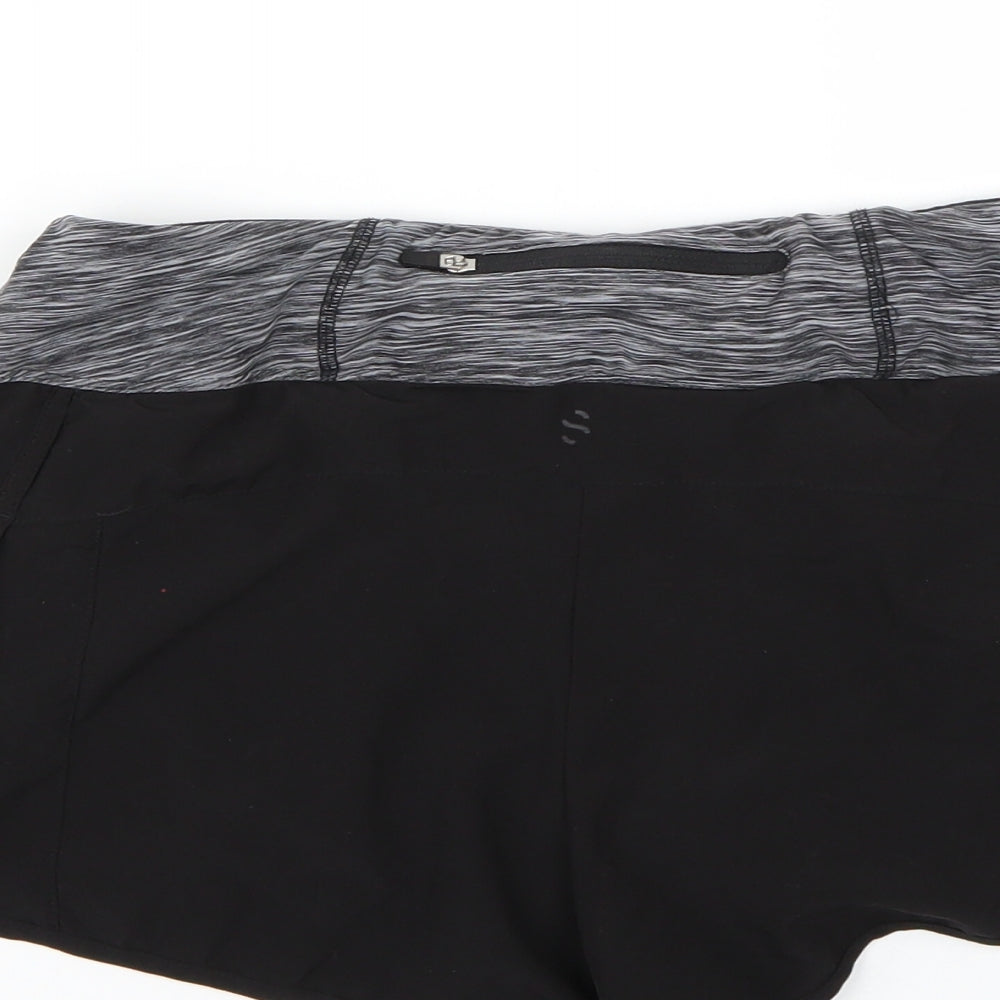 H&M Womens Black   Sweat Shorts Size 8