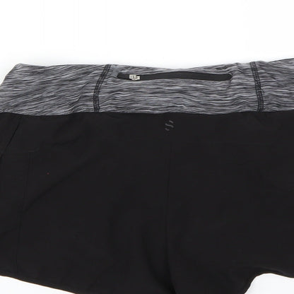 H&M Womens Black   Sweat Shorts Size 8