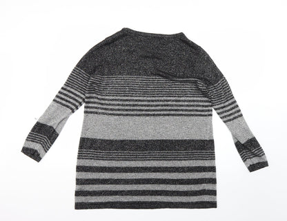 Womens UK Size L BM Multicoloured Pullover Jumper