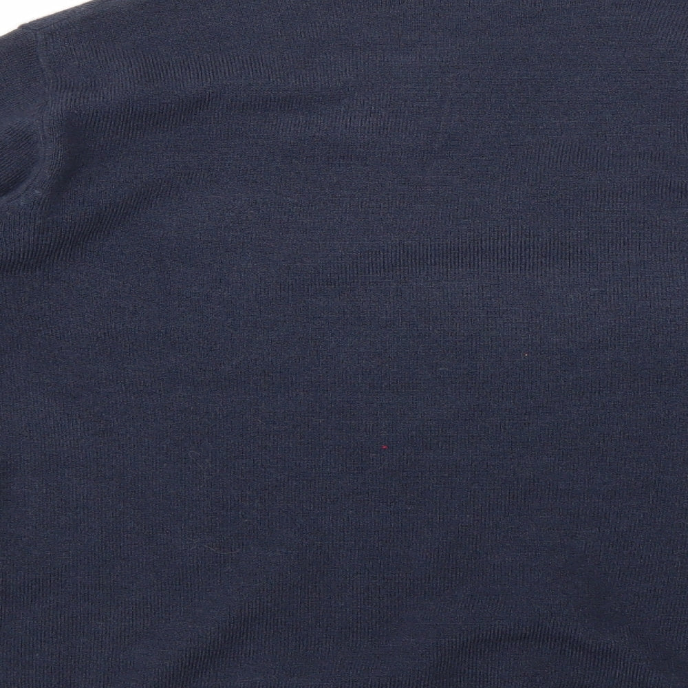 Womens UK Size 12 Marks and Spencer Blue Pullover Jumper