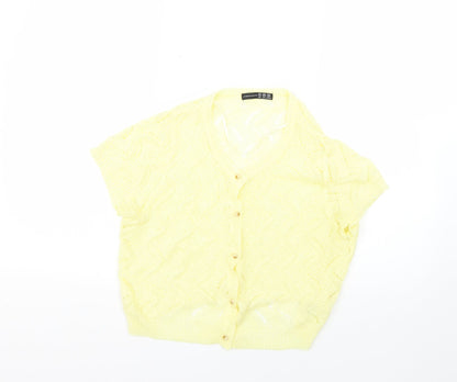 Atmosphere Womens Yellow   Cardigan Jumper Size 10