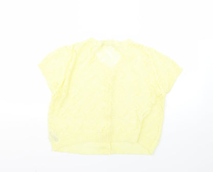 Atmosphere Womens Yellow   Cardigan Jumper Size 10