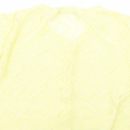 Atmosphere Womens Yellow   Cardigan Jumper Size 10