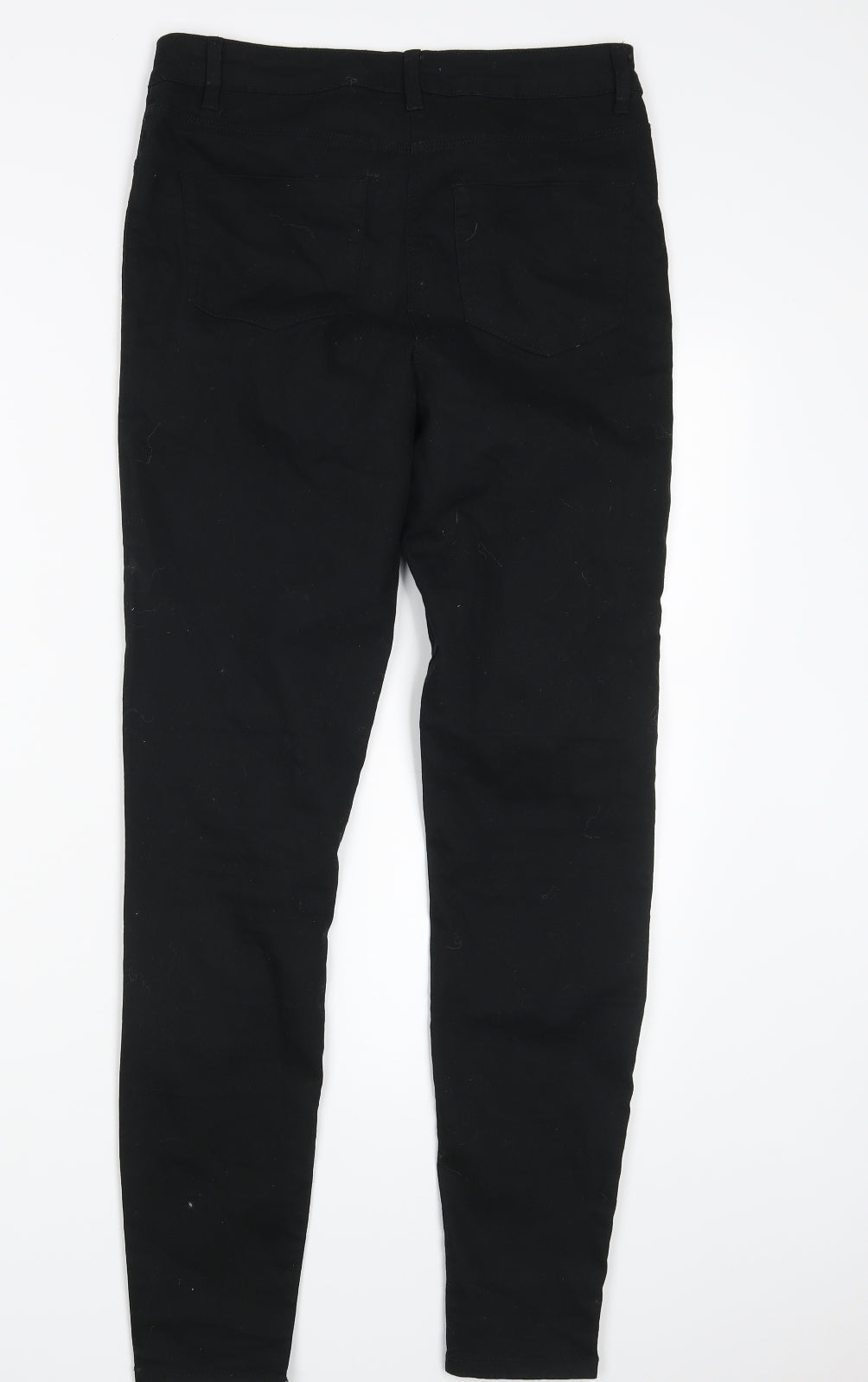 Womens UK Size 10 Papaya Slim Fit Skinny Black Jeans