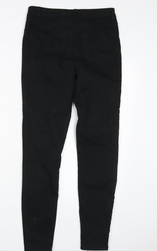Womens UK Size 10 Papaya Slim Fit Skinny Black Jeans