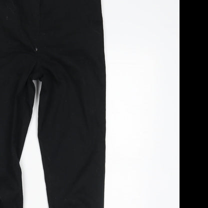 Womens UK Size 10 Papaya Slim Fit Skinny Black Jeans