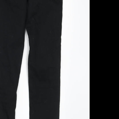 Womens UK Size 10 Papaya Slim Fit Skinny Black Jeans