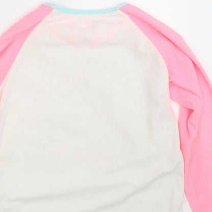Primark Girls White   Pullover Jumper Size 11-12 Years  - Unicorn