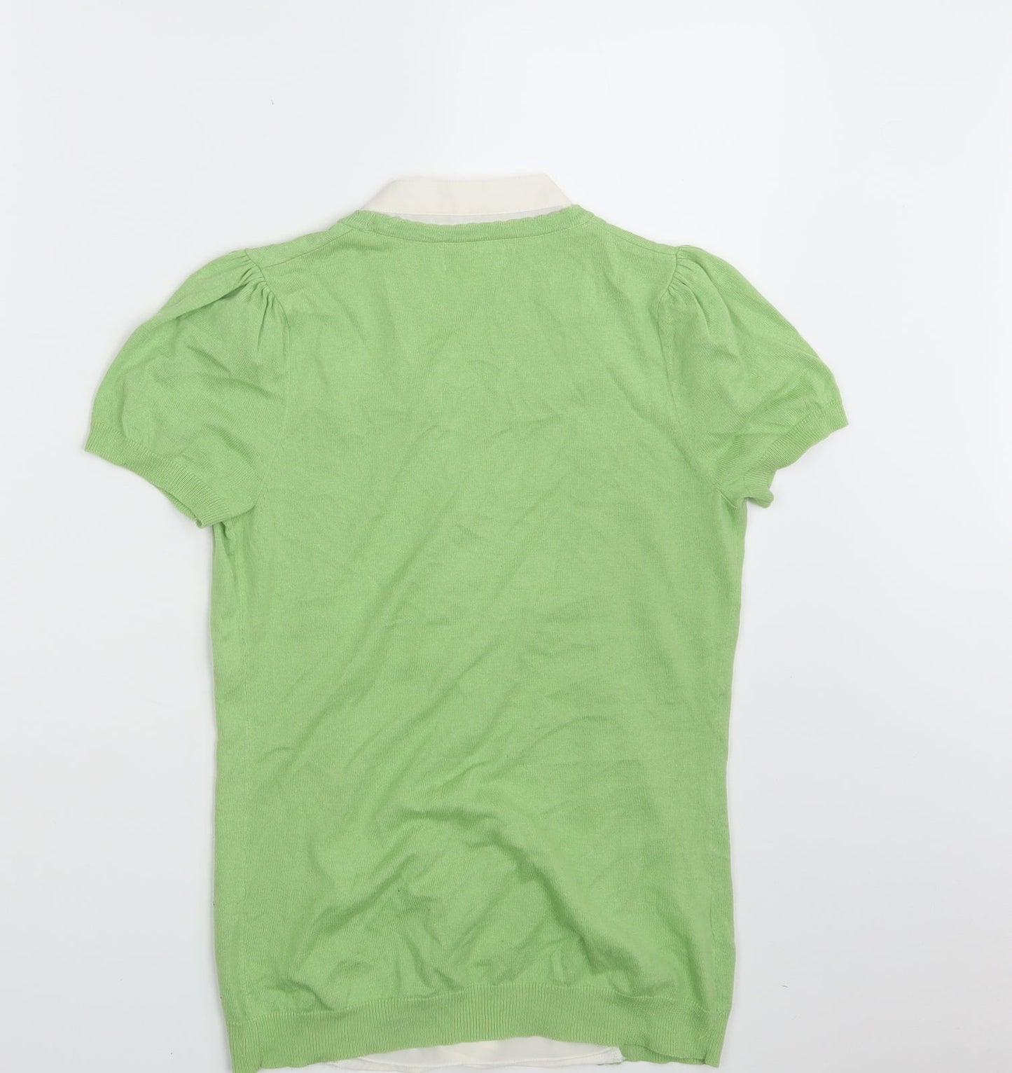 Womens UK Size 8 NEXT Green Pullover Jumper