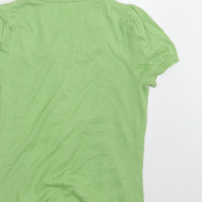 Womens UK Size 8 NEXT Green Pullover Jumper
