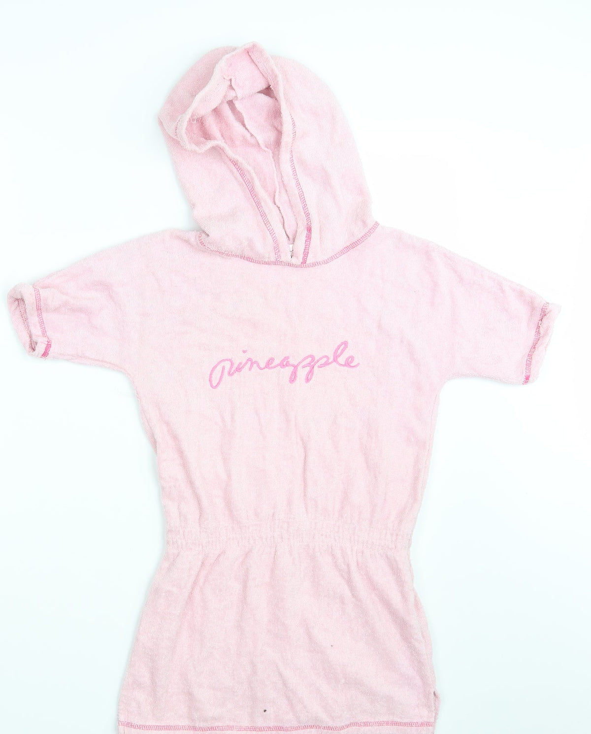 Additional front view of Pineapple girls’ pink jumper, size 9-10, years