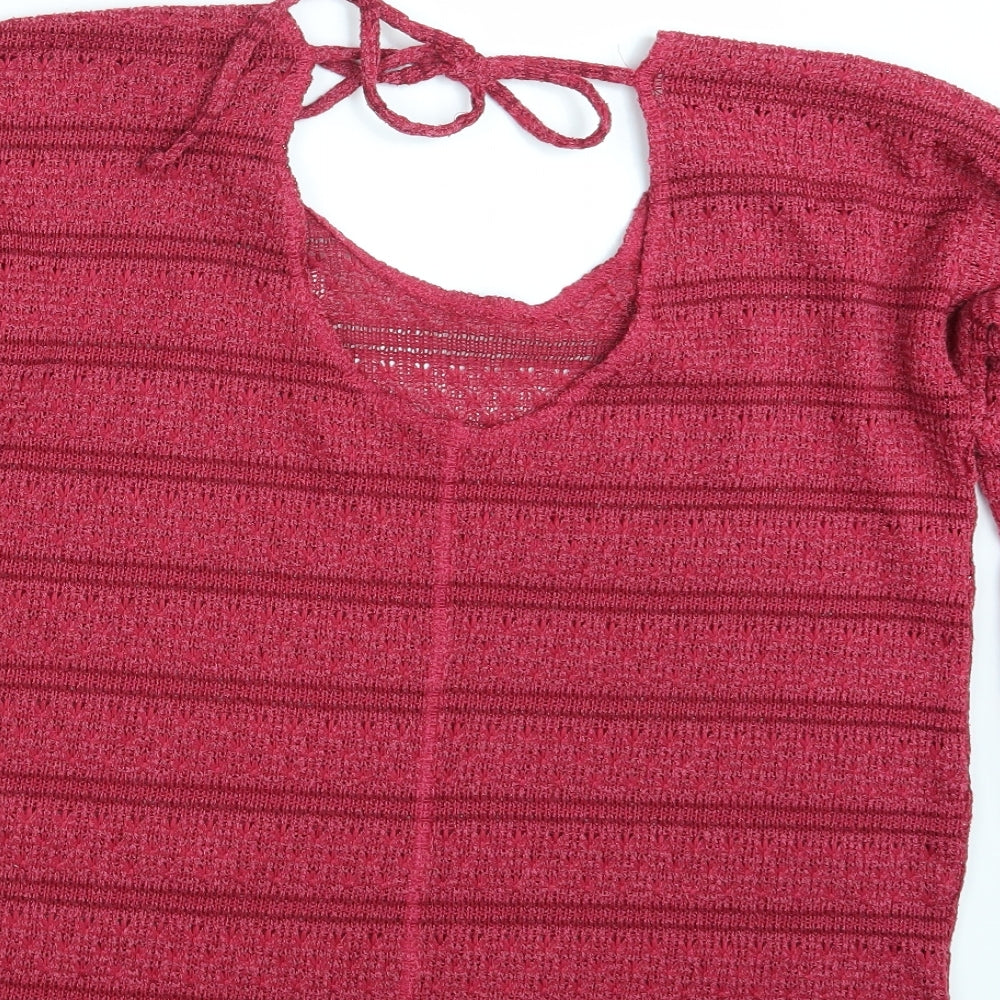 Womens UK Size 14 NEXT Pink Pullover Sweatshirt