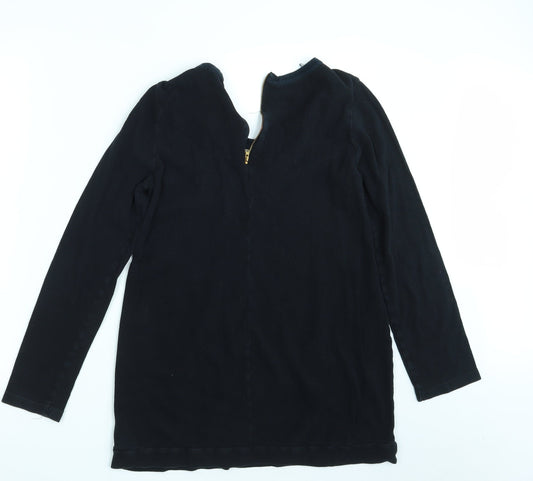 Womens UK Size 14 NEXT Black Pullover Jumper