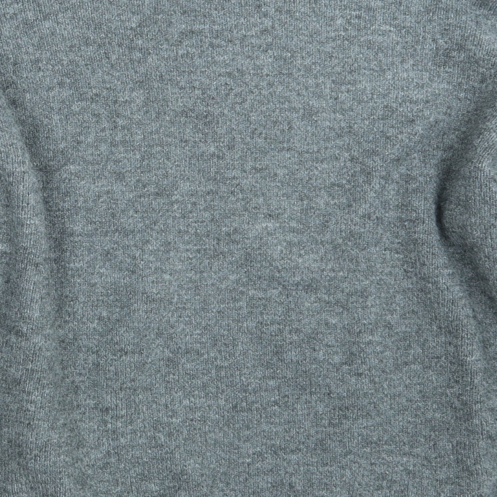 Womens UK Size M Papaya Grey Pullover Jumper