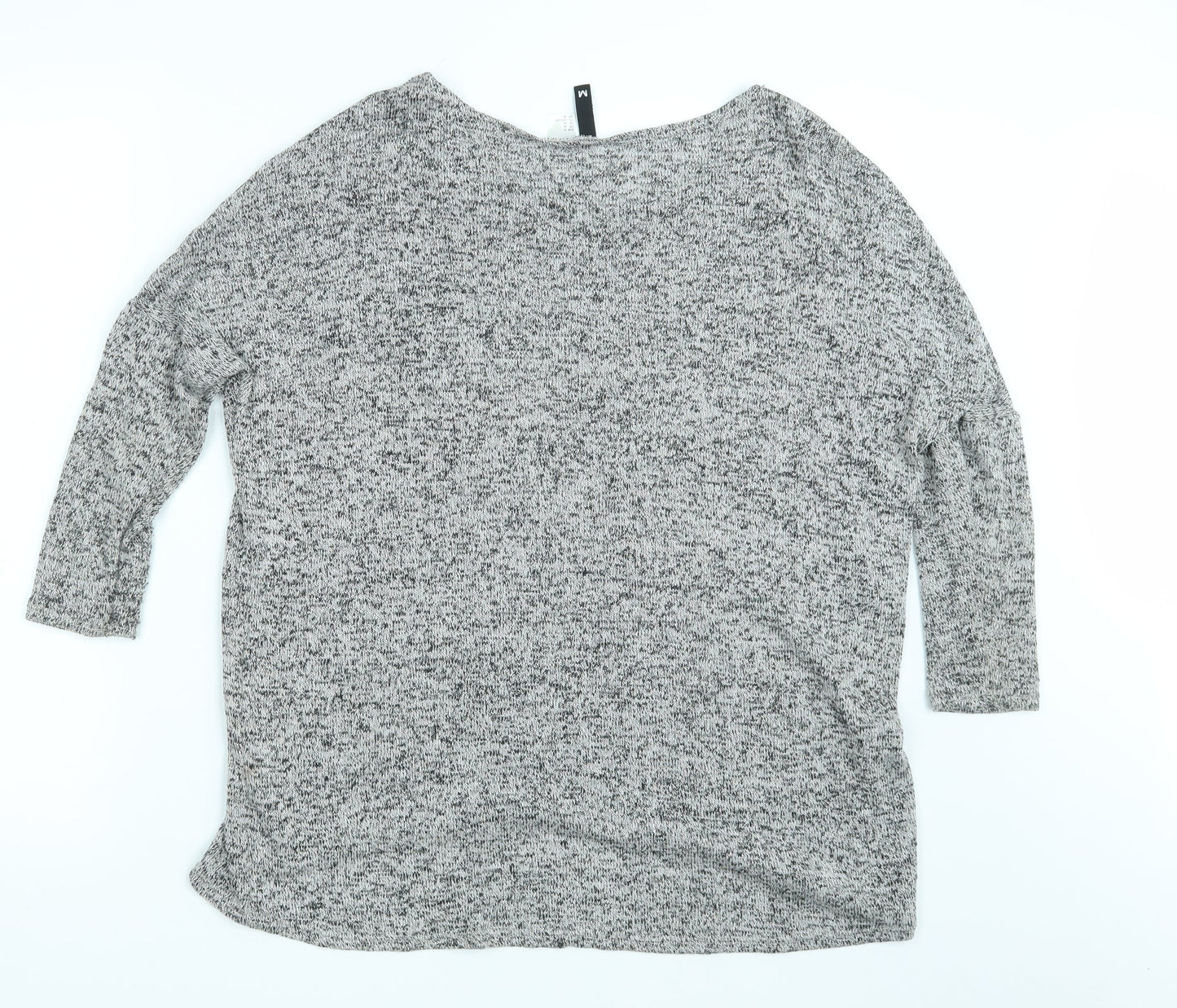 H&M Womens Grey   Pullover Sweatshirt Size M