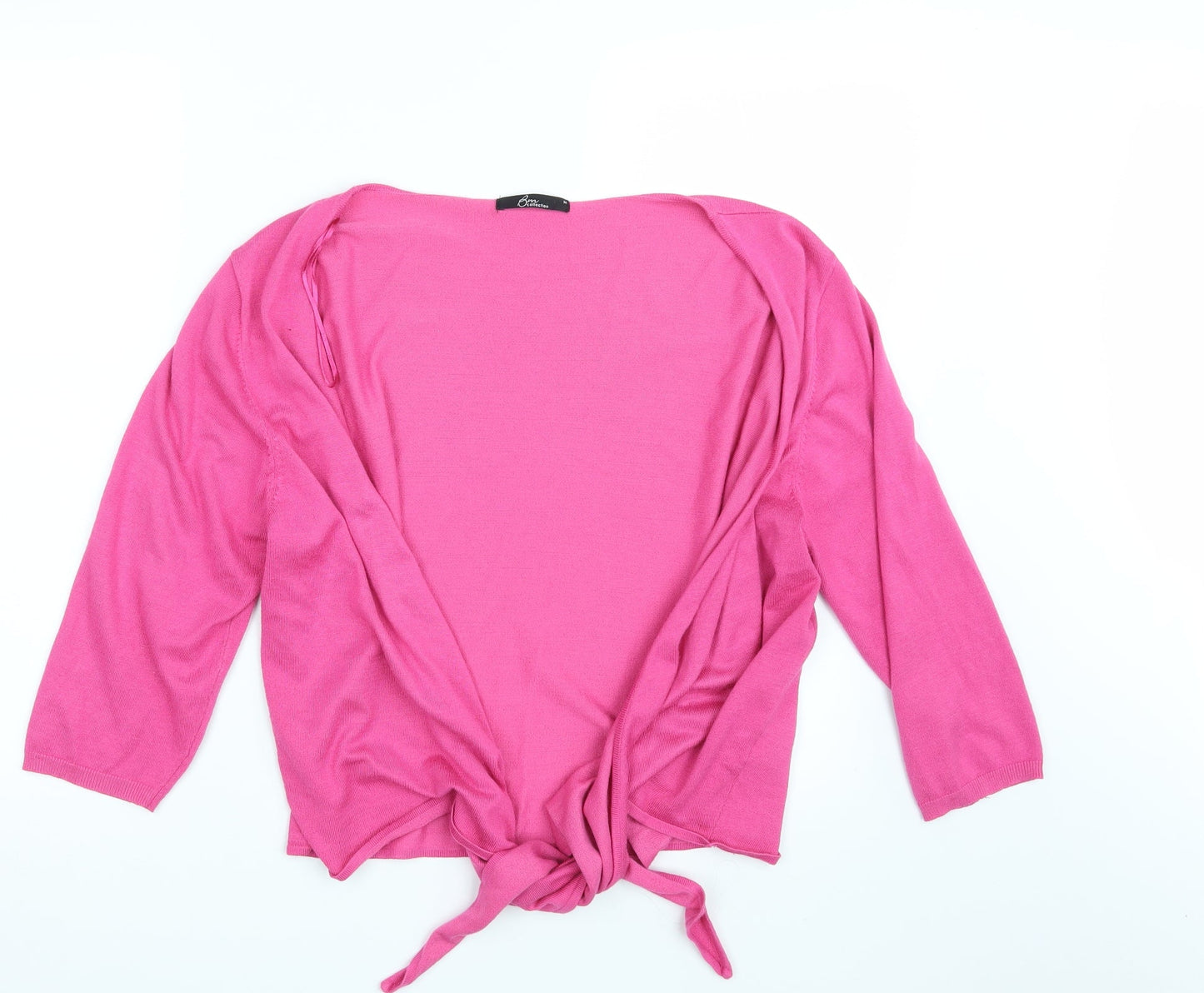 Womens UK Size M Bm Collection Pink Wrap Jumper