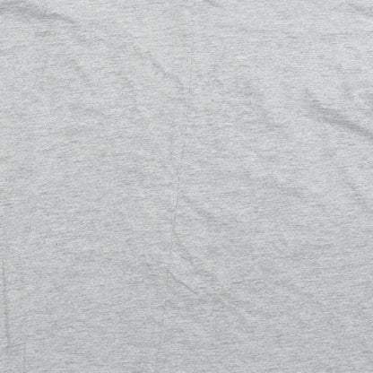 Womens UK Size L Sheilay Grey Basic T-Shirt