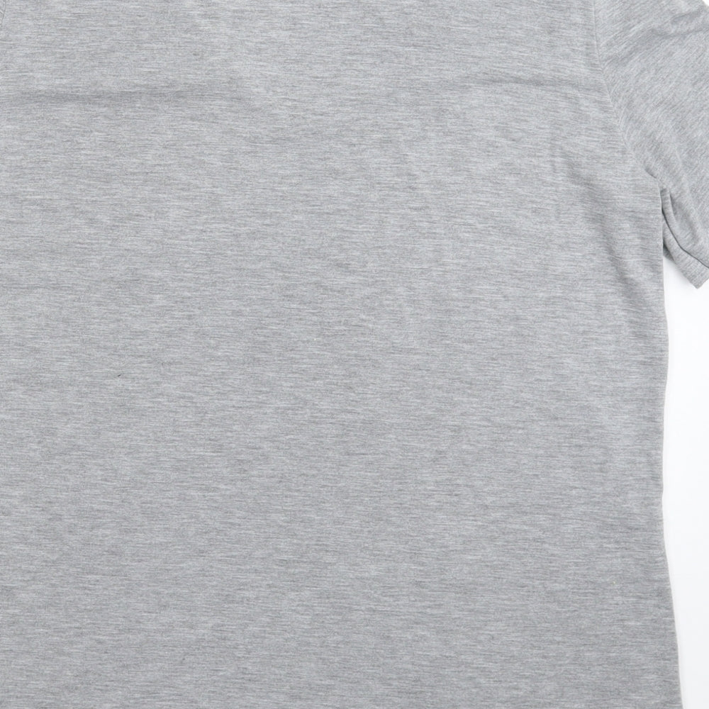 Womens UK Size 14 Dorothy Perkins Grey Basic T-Shirt