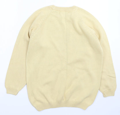 Womens UK Size 12 Berkertex Beige Pullover Jumper
