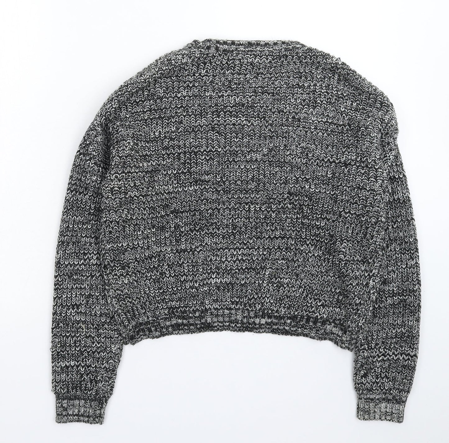 New Look Girls Grey  Knit Pullover Jumper Size 14-15 Years