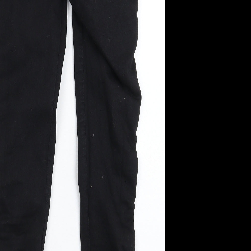 Womens UK Size 10 Denim Club Extra-Slim Fit Jegging Black Jeans