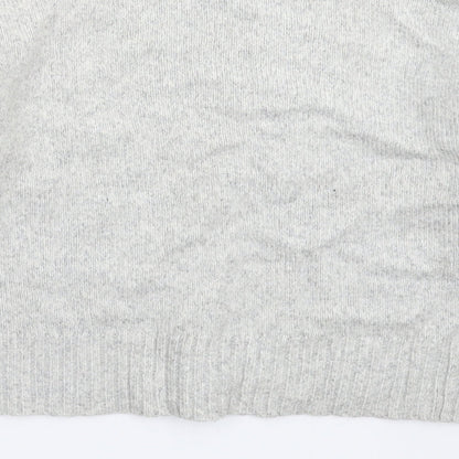 Womens UK Size S New Look Grey Pullover Jumper
