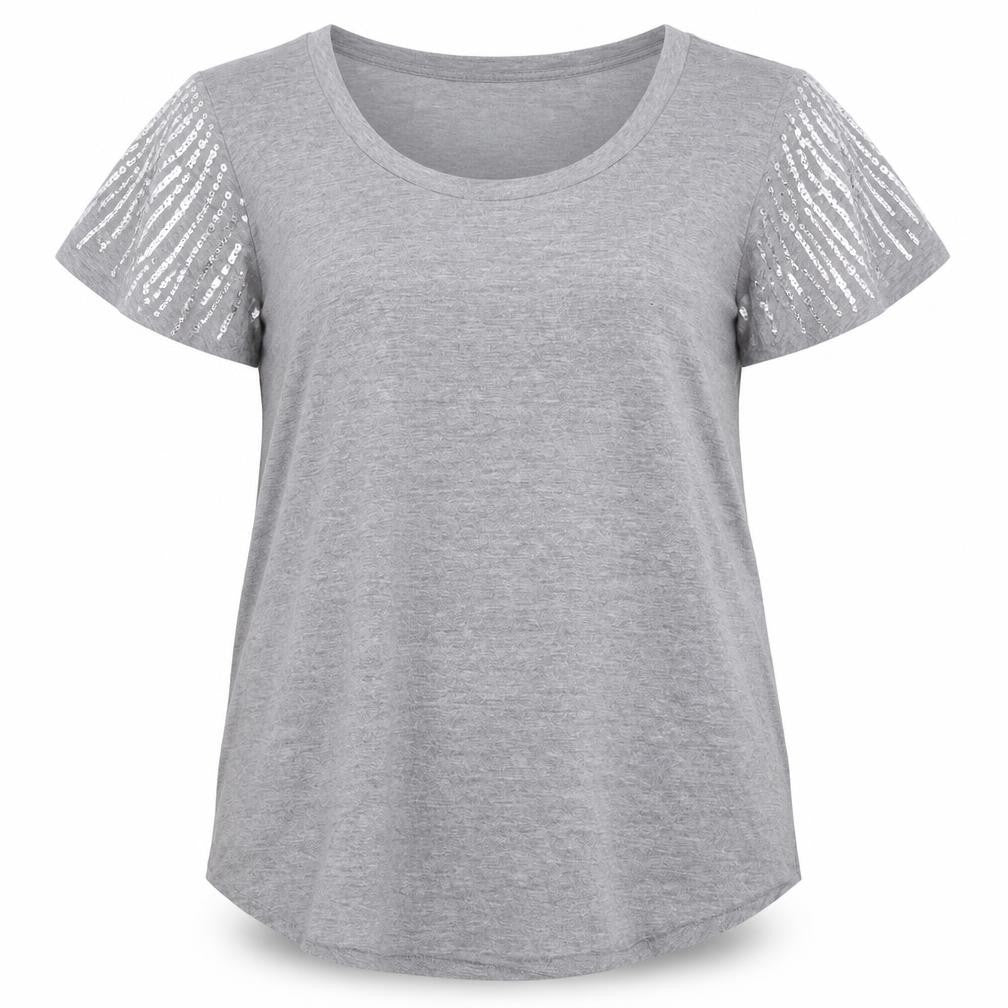 Womens UK Size 10 NEXT Grey Basic T-Shirt