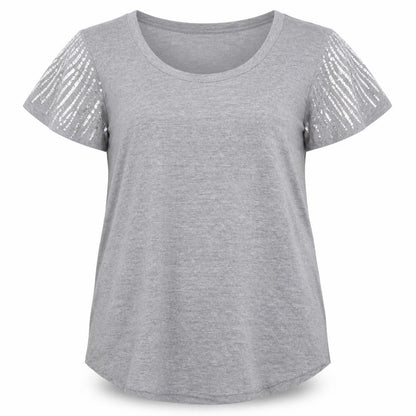Womens UK Size 10 NEXT Grey Basic T-Shirt