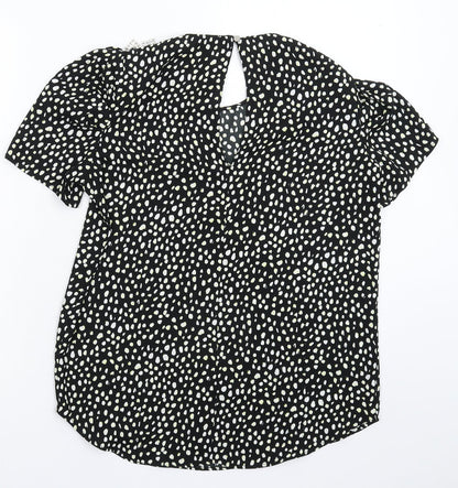 Womens UK Size 8 River Island Multicoloured Basic T-Shirt