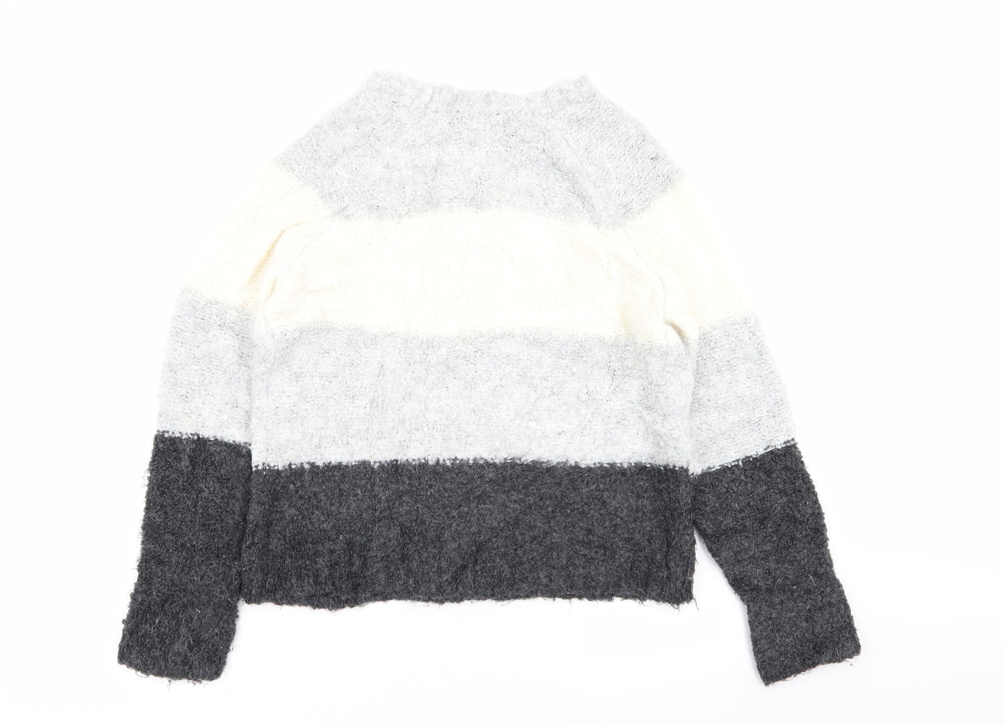 Primark Womens Multicoloured Striped  Pullover Jumper Size 10