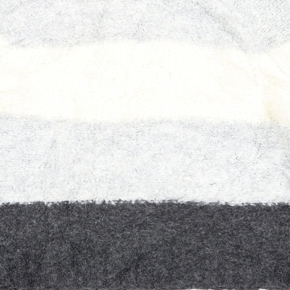 Primark Womens Multicoloured Striped  Pullover Jumper Size 10