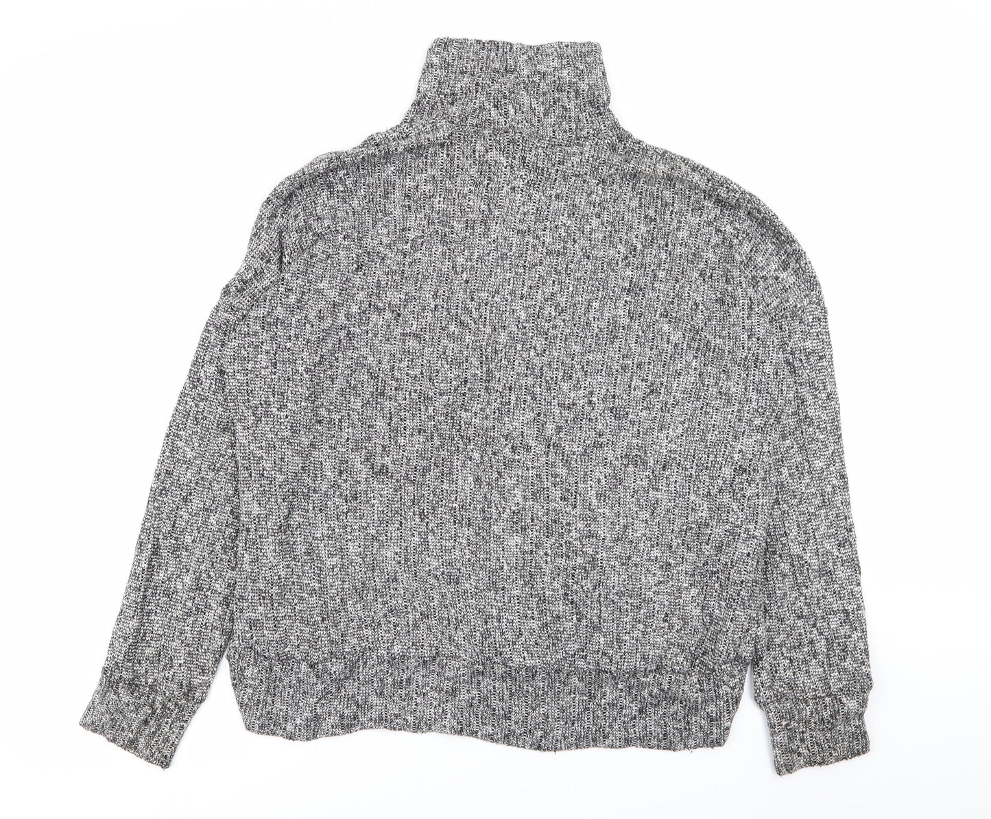 Womens UK Size 12 Topshop Grey Pullover Jumper