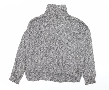 Womens UK Size 12 Topshop Grey Pullover Jumper