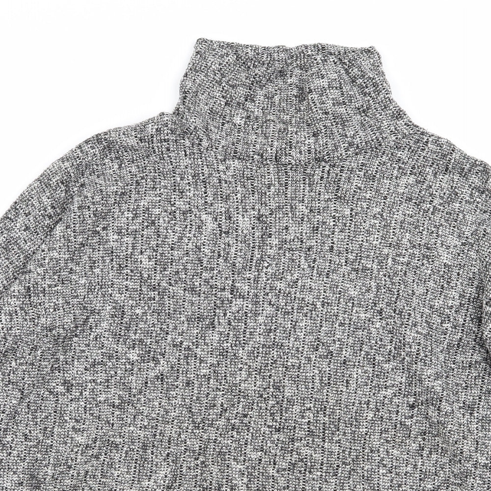Womens UK Size 12 Topshop Grey Pullover Jumper