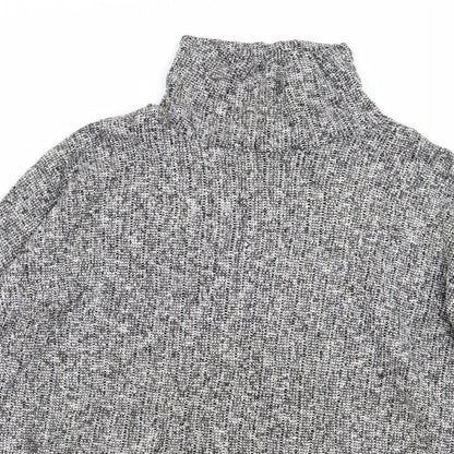 Womens UK Size 12 Topshop Grey Pullover Jumper