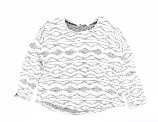 Womens UK Size 12 Debenhams Multicoloured Pullover Jumper