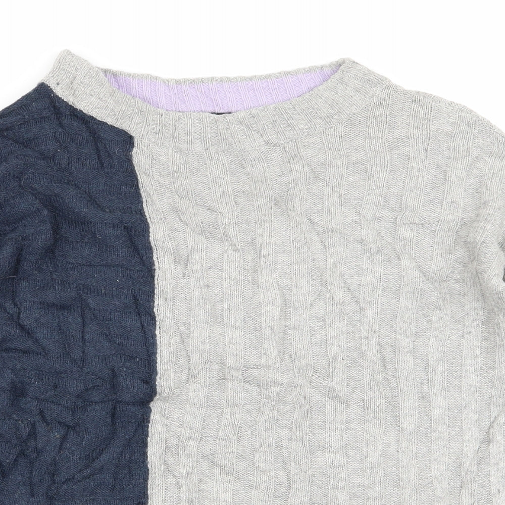 Womens UK Size S M&S Multicoloured Pullover Jumper