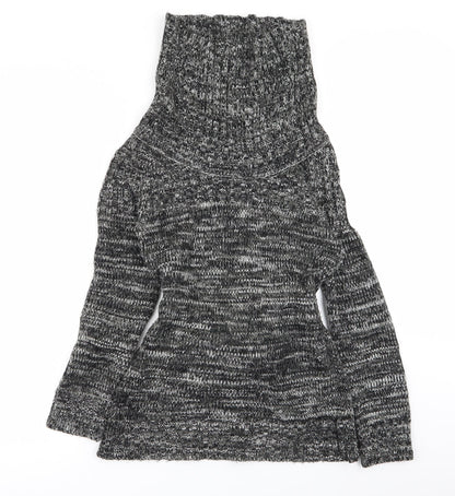 Womens UK Size 10 New Look Grey Pullover Jumper