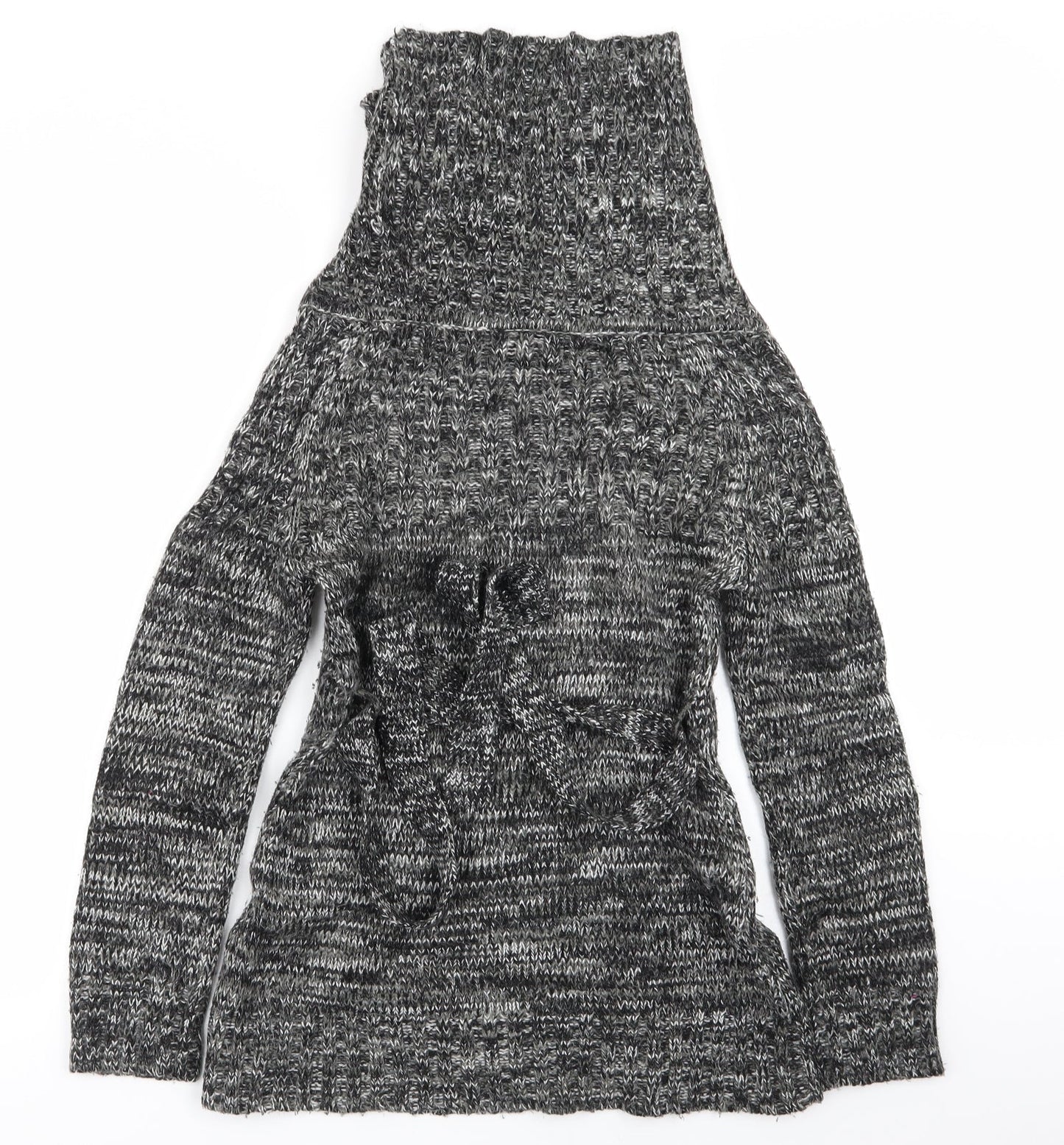 Womens UK Size 10 New Look Grey Pullover Jumper