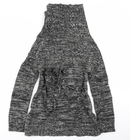 Womens UK Size 10 New Look Grey Pullover Jumper
