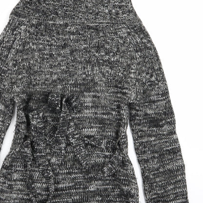 Womens UK Size 10 New Look Grey Pullover Jumper